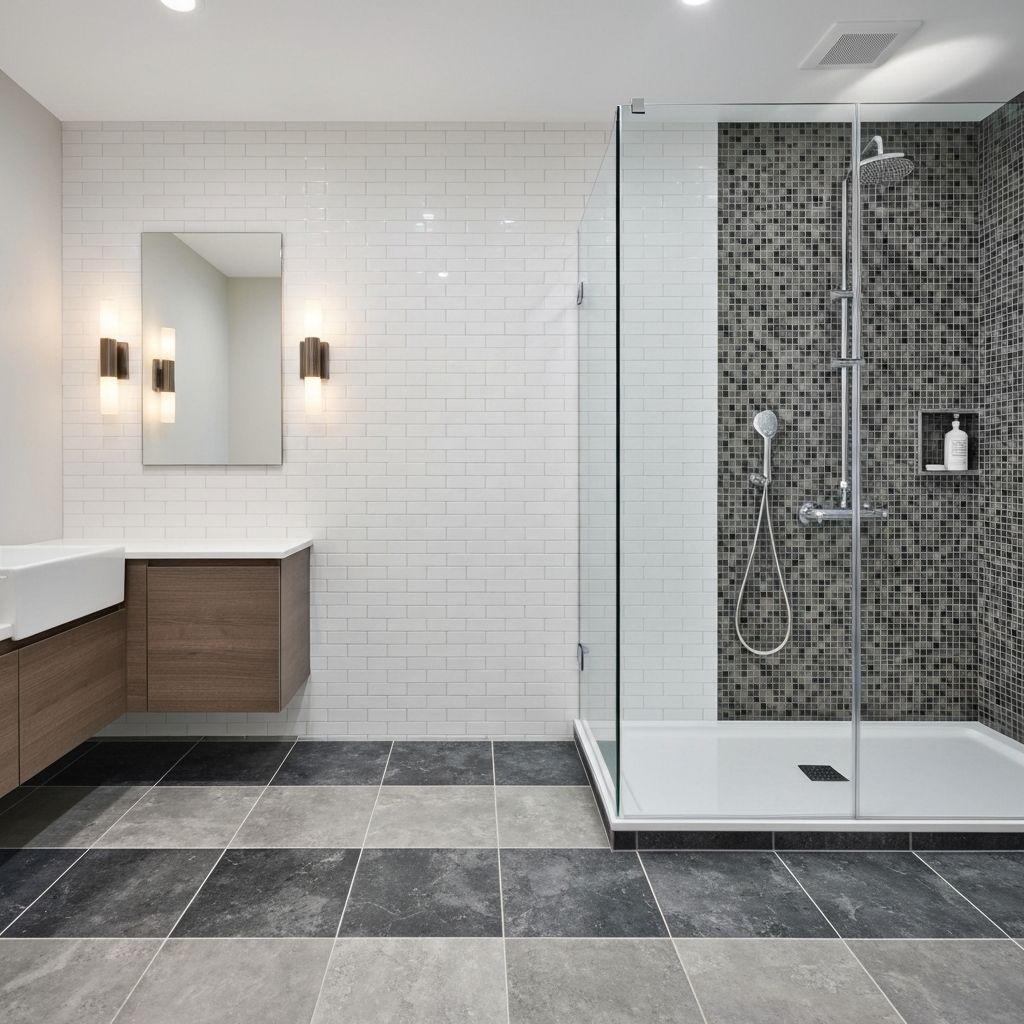 Modern bathroom installation